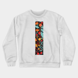 Russian print Crewneck Sweatshirt